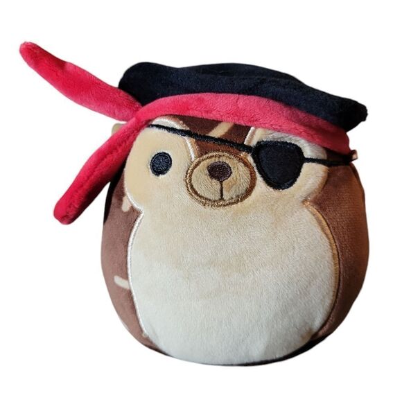 5" HANS SQUISHMALLOWS The pirate hedgehog. ^ - Picture 1 of 5
